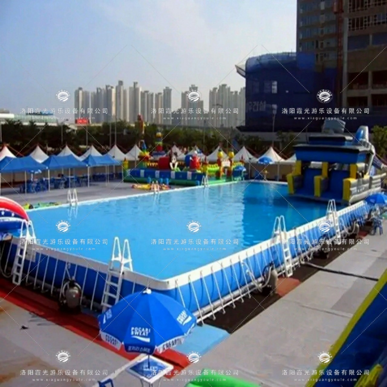 广元大型支架游泳池